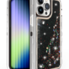 Protective Glitter Liquid Bumper Case  for iPhone 14 Pro Max