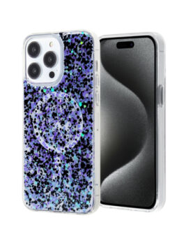 Glitter Wireless Charging Case for iPhone 15