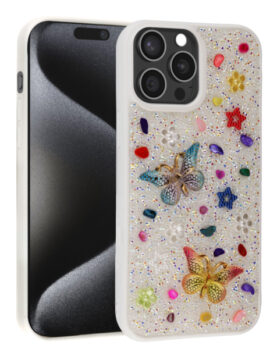 Rhinestone Case for iPhone 15 Pro