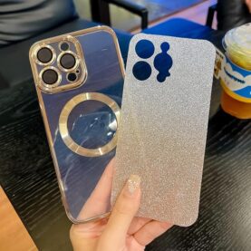 Glitter Wireless Charging Case for iPhone 16 Pro Max