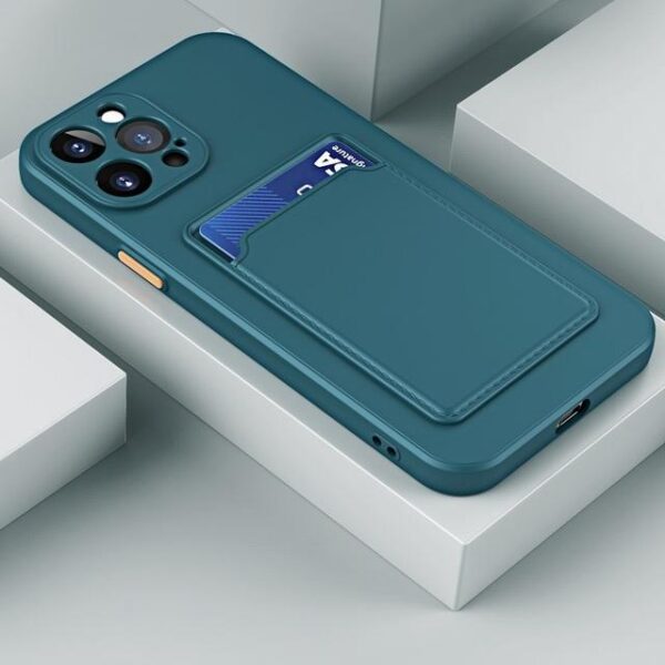 Back Wallet Card Holder Case for iPhone 14 Pro Max