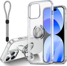 clear with stand for iPhone 15 Pro Max