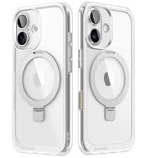 clear with stand for iPhone 16 Plus