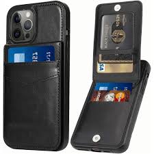 Back Wallet Card Holder Case for iPhone 16 Pro